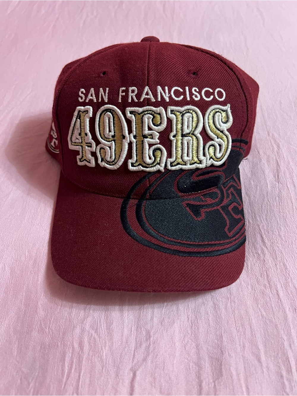 Vintage San Francisco 49ers Drew Pearson Sports Star Collection Stapback Hat NFL